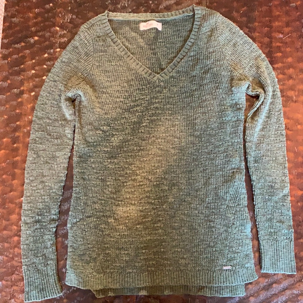 Hollister Co. green sweater